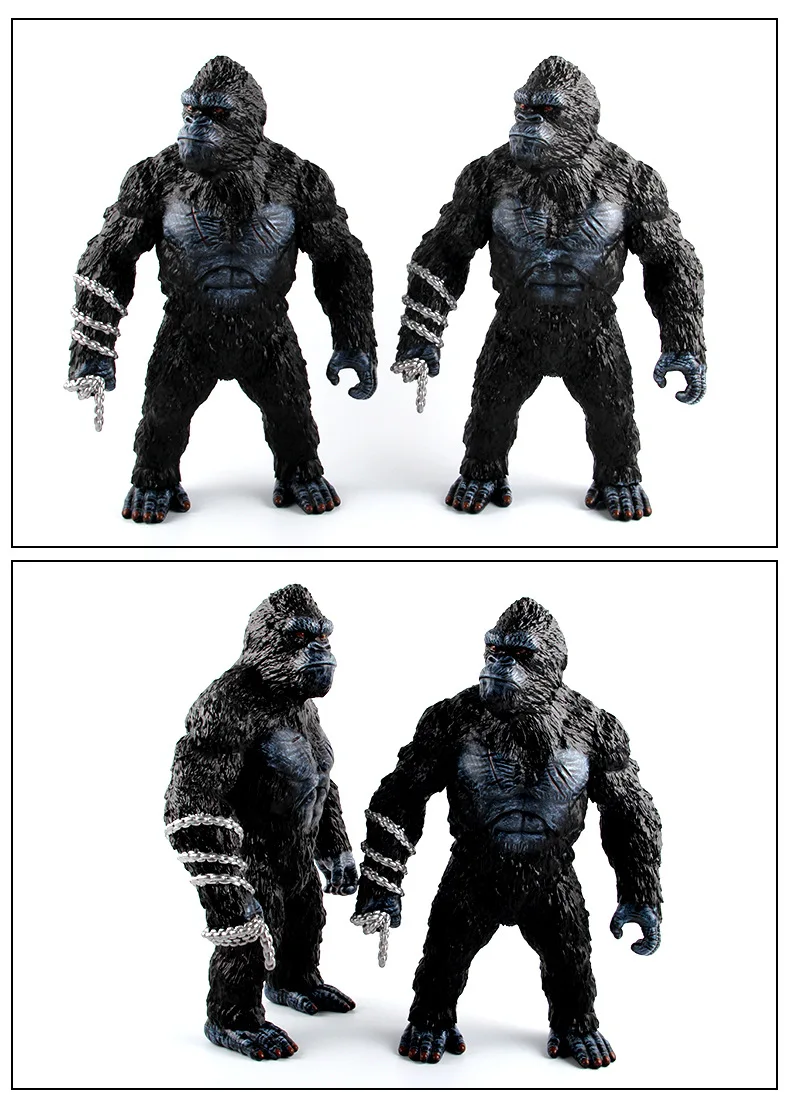 Детская королевские игрушки полые модели животных гориллы гигантская обезьяна