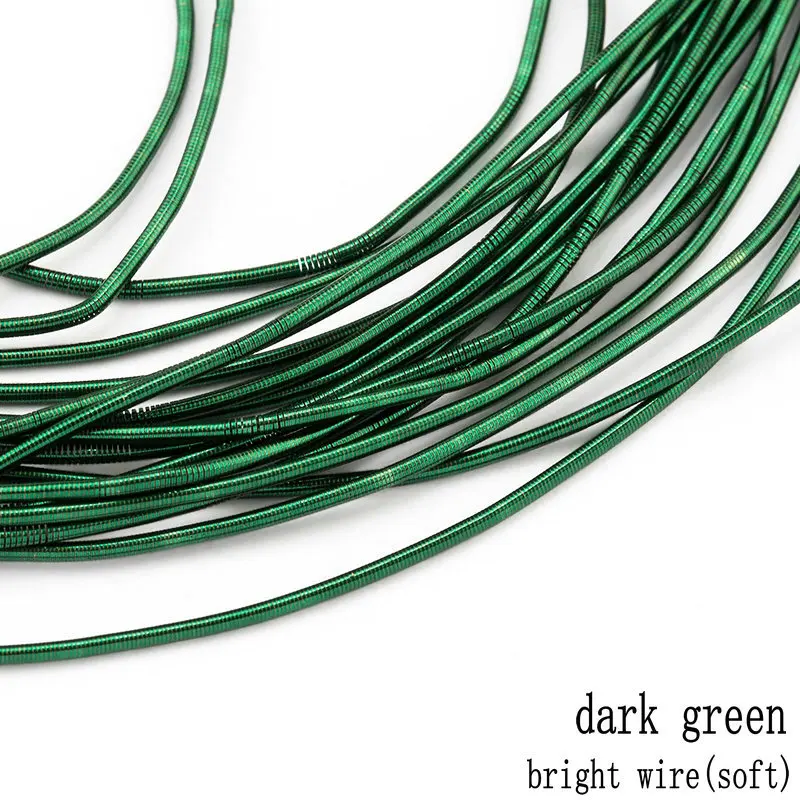 bright wire-green 10 г/лот аксессуары для ювелирных изделий вышивка значок коврик, жесткая старая работа вышивка, французский слиток проволока, медная проволока, ручной работы аксессуары - Цвет: bright wire-green