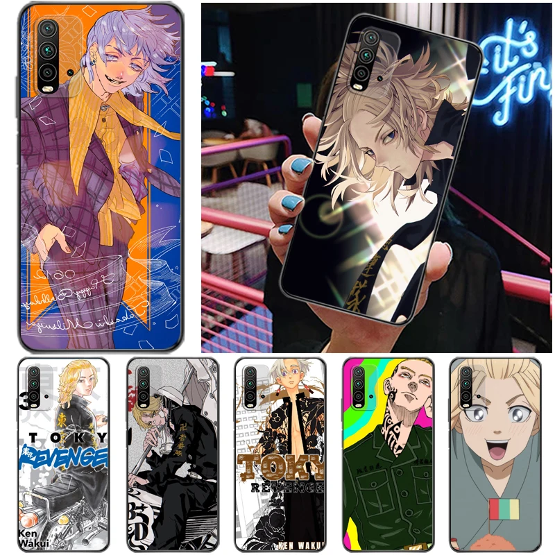 

Toko Revengers Janpan Cartoon Phone Case For Xiaomi Redmi 9 9T 9A 9C Pro Cases Coque Funda Soft TPU Carcasa Back Cover