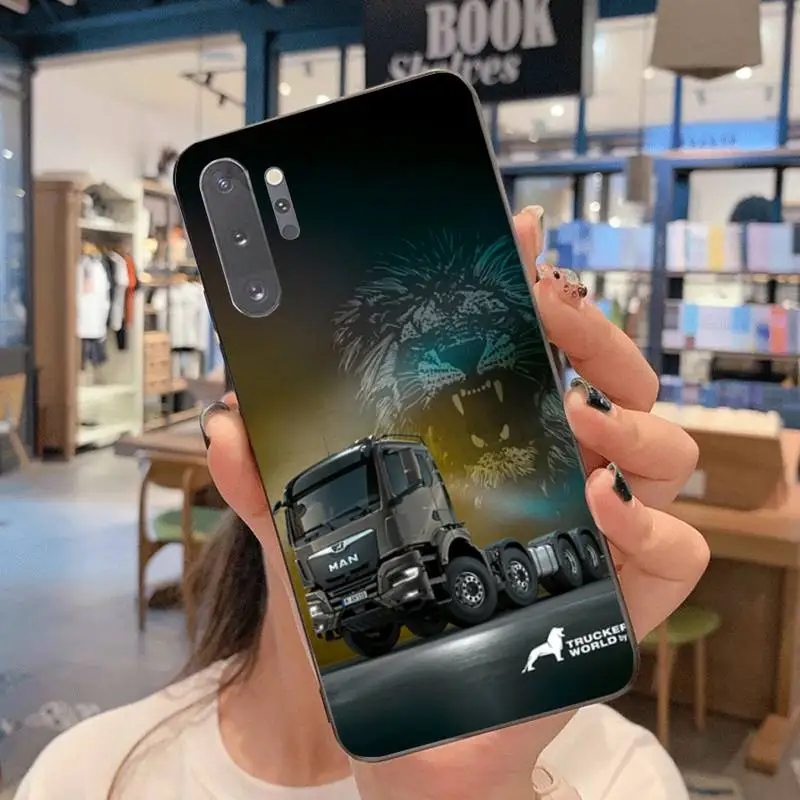Чехол для телефона с логотипом Man Trucks Samsung Galaxy Note20 ultra 7 8 9 10 Plus lite M21 M31S M30S M51 |
