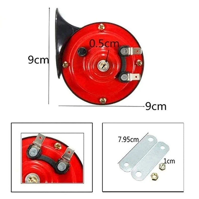 Очень громкий звуковой сигнал для поезда 4x300 дБ 12 В
