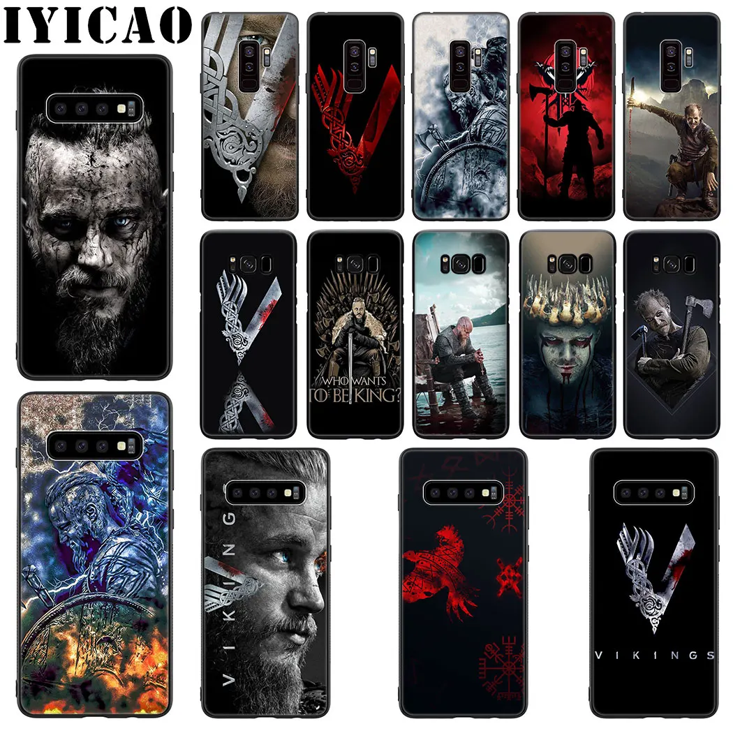 Мягкий силиконовый чехол серии Vikings для Samsung Galaxy S20 S10 S9 S8 Lite Plus Ultra S10E S6 S7 Edge