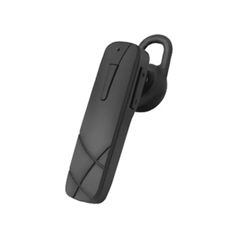 black V4.1 Bluetooth гарнитура с заушником, Bluetooth наушники с защитой от пота, Bluetooth наушники с микрофоном, универсальные для всех телефонов - Цвет: black