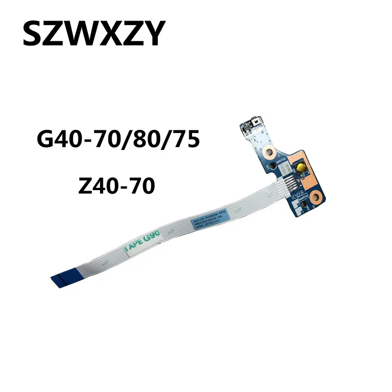 Оригинальная Кнопка питания SZWXZY для ноутбука LENOVO G40-30 G40-70 Z40-70 NS-A272 тестирование 100%