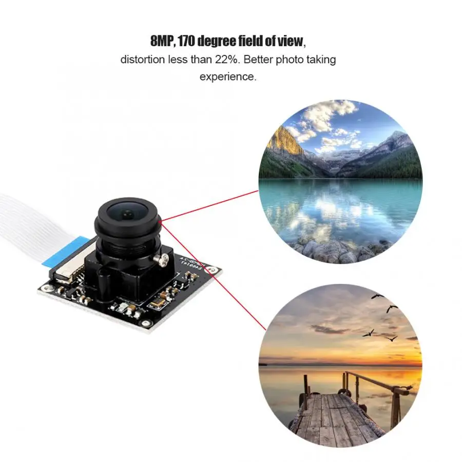 Для NVIDIA Jetson Nano макетный комплект 1/4 дюйма CMOS 8MP для Sony IMX219 модуль камеры
