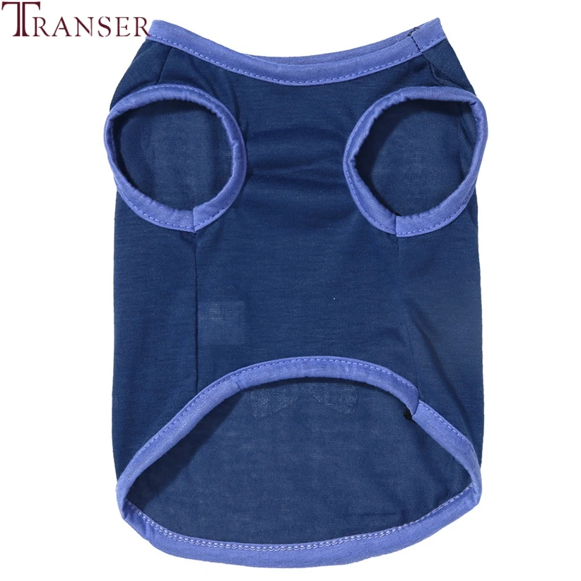 Одежда для домашних животных Transer Big Brother Blue Dog Products щенков с буквенным принтом