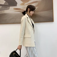 2020 Women Spring Genuine Real Sheep Leather Jacket R16