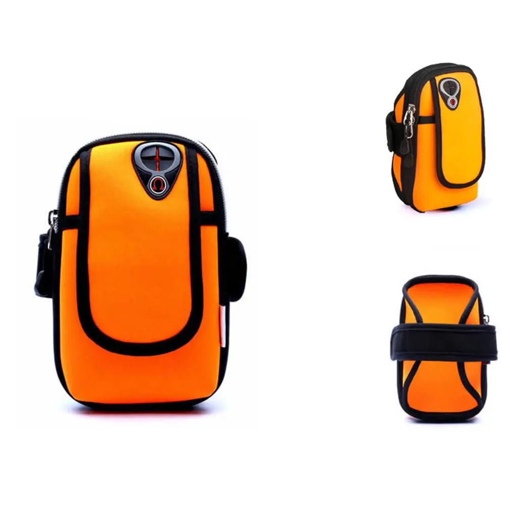 Камуфляж Водонепроницаемый 6 дюймов наручный ремешок для мобильного телефона