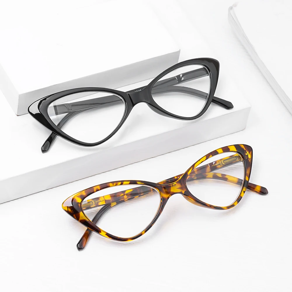 

Fashion Cat Eyes Reading Glasses Unisex Glasses Ultalight Small Frame Clear Lens Presbyopic Eyeglasses +1.0to+4.0