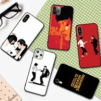 yndfcnb movie ever made pulp fiction phone case for iphone 11 12 pro xs max 8 7 6 6s plus x 5s se 2020 xr cover