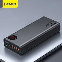 Baseus Power Bank 30000mAh 22.5W PD Fast Charging Powerbank Portable External Battery Charger For iPhone 12 Pro Xiaomi Huawei