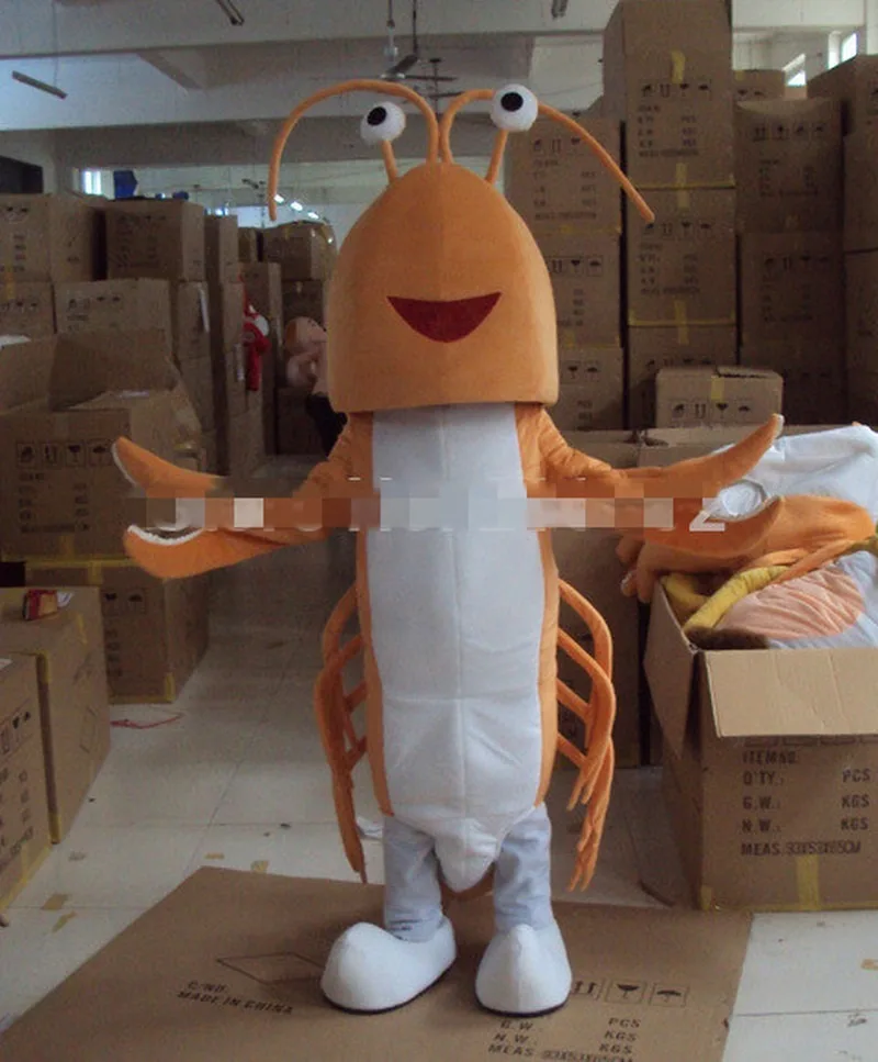 

Langouste Mascot Costume Suits Cosplay Party Game Dress Outfit Advertising Carnival Interesting Funny Cartoon Character Clothing