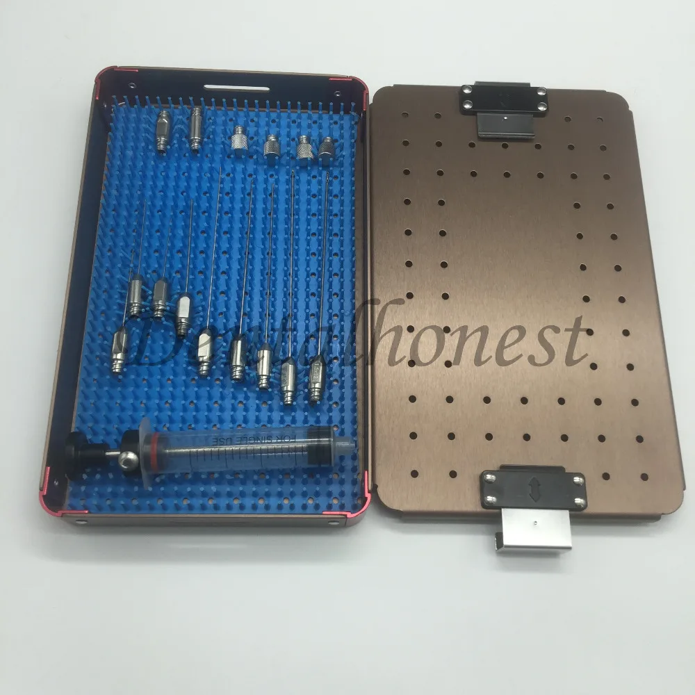 Набор для трансплантации жира лица комплект Липо липосакция чехол стерилизации |