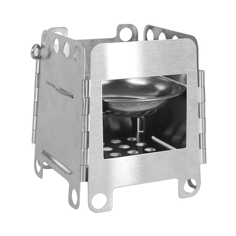 Портативная туристическая деревянная плита Rover Camel многотопливная спиртовая для