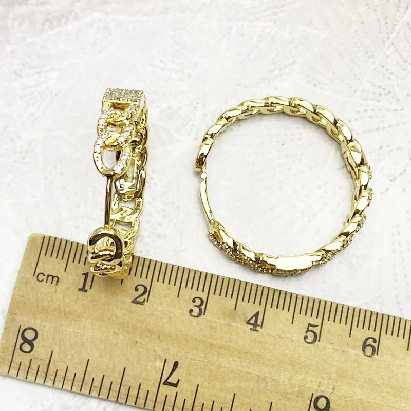 

5 Pair Zircon Hoop earrings Drop earrings women jewelry Gold Fashion Hoop earrings Gift for women jewelry 51404