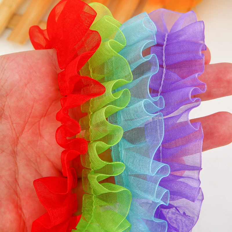 1 м Высококачественная Цветочная кружевная ткань фиолетовая желтая черная белая