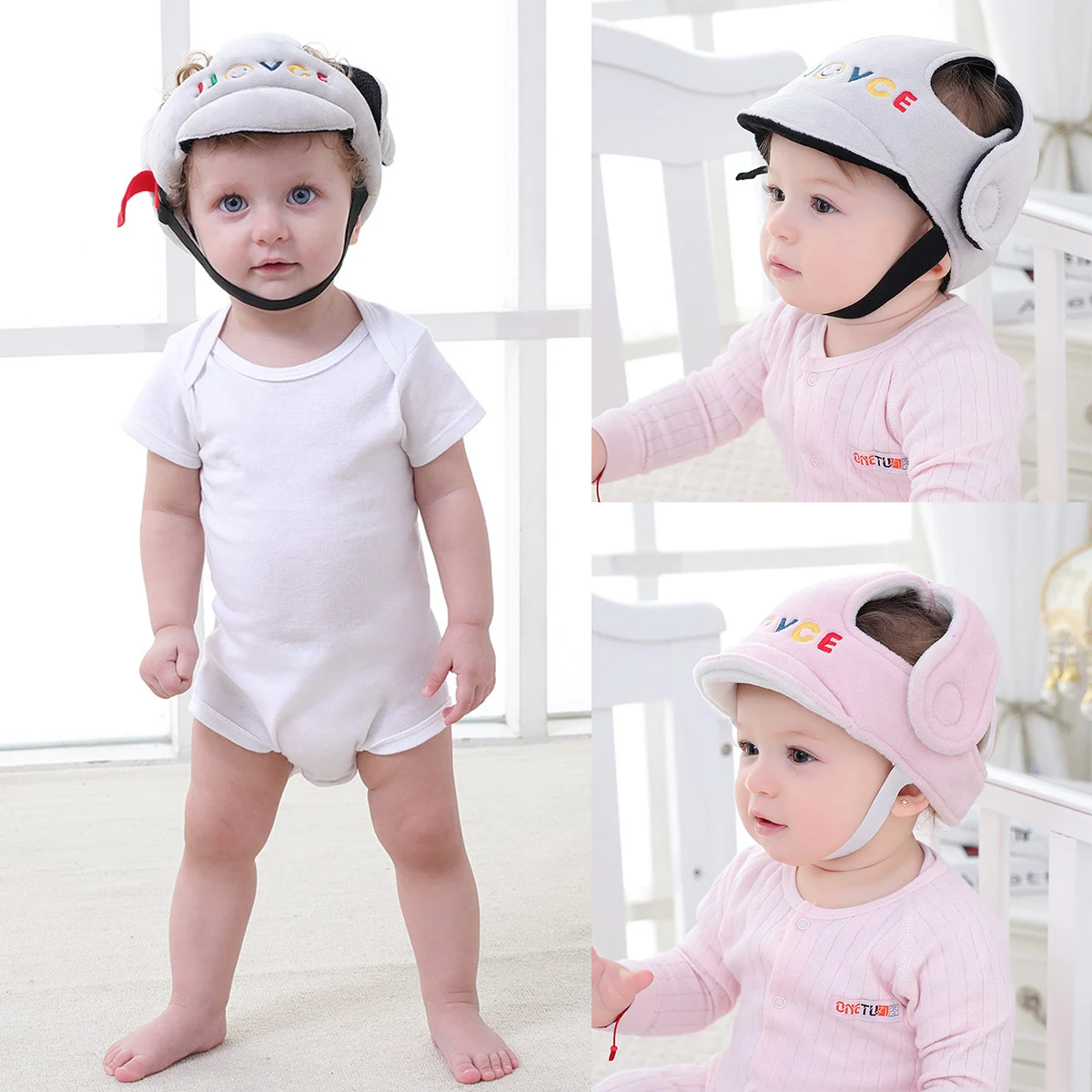 2019 Регулируемый защитный шлем для малышей защитная шапка-шлейка регулируемая