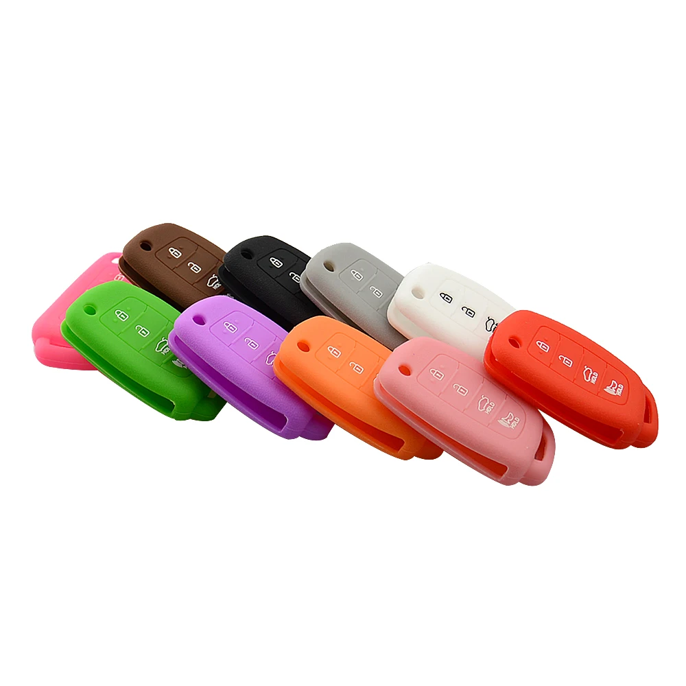 Силиконовый чехол OkeyTech с 4 кнопками складной резиновый дистанционным