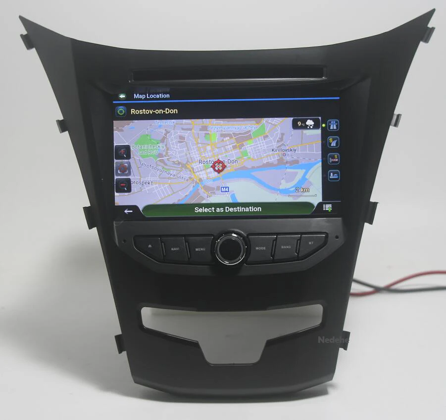 2 din Восьмиядерный ОЗУ 4 ГБ Android 9,0 автомобильный DVD ПК для SsangYong Korando Actyon с gps навигацией Bluetooth Радио стерео