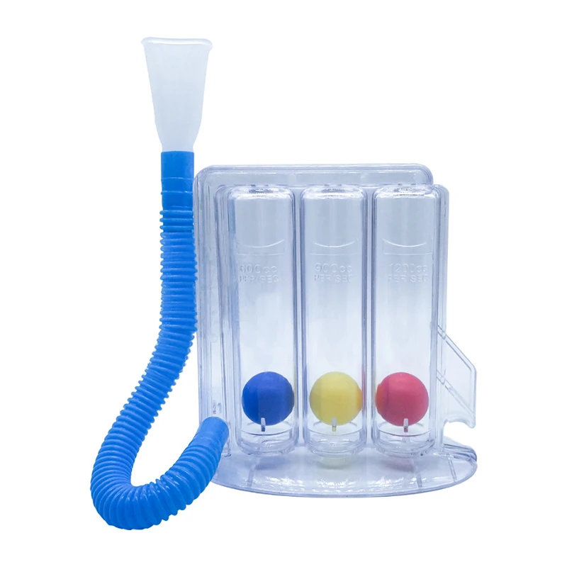 

Rehabilitation Breathing Trainer Vital Capacity Exercise Three Ball Instrument Lung Function Breathing Respiratory Exerciser