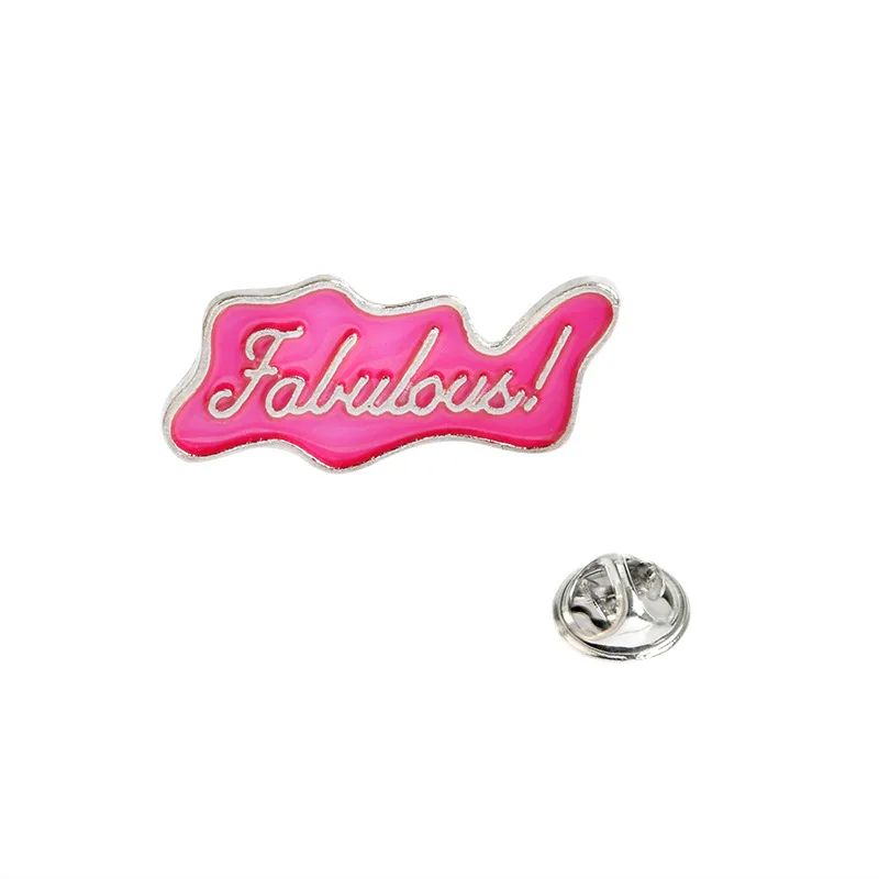 

Funny Cartoon Pins, Clothes, Lips, Love, Dog Head DIY Collection Badge Brooch