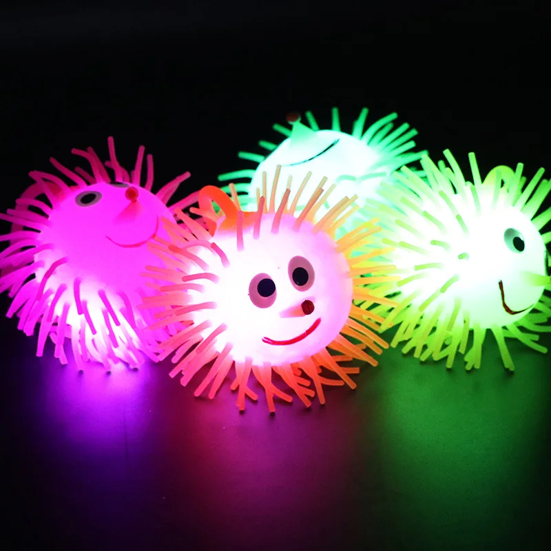 

LED Glow In The Dark Toys Child Decompression Anti Stress Flash Ball Light Stars Shine In The Dark Kids Toy Flash Glowing Toys
