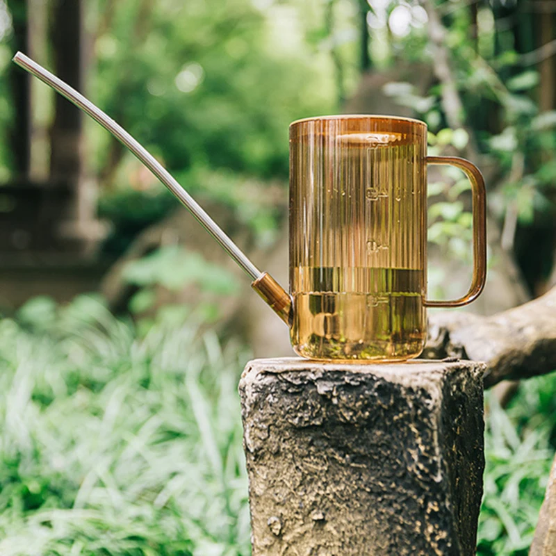 Горшочки для полива растений полупрозрачные с длинным ртом горшочки посадки