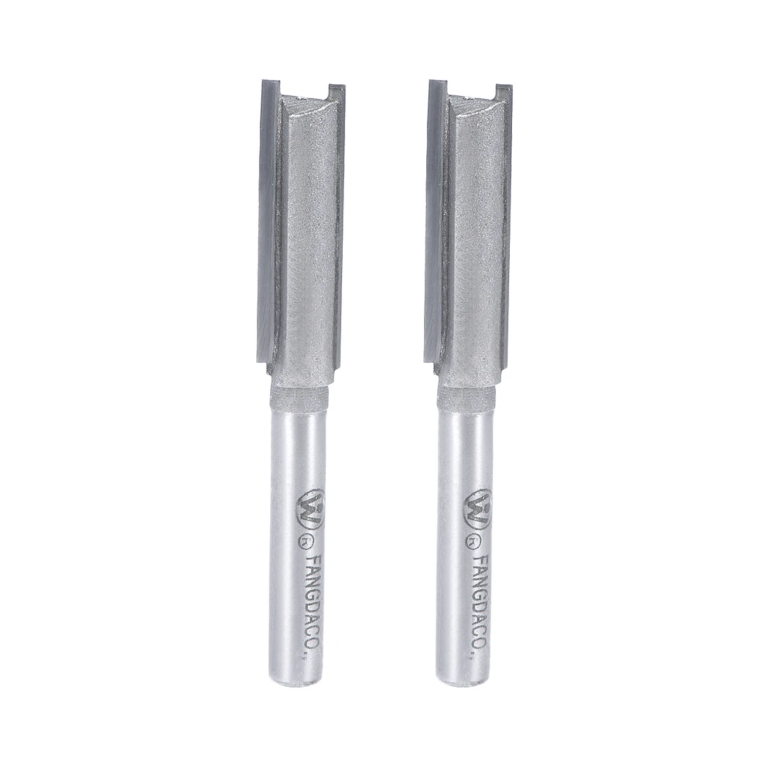 

uxcell Router Bit 1/4 Shank 3/8 inch Cutting Dia. 2 Straight Flutes HSS for Woodworking Milling Cutter Tool 2pcs