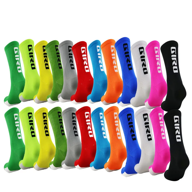 

Anti Slip Seamless Soccer Cycling Socks Integral Moulding High-tech Bike Sock Compression Bicycle Outdoor Running Sports Socks