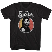 escape from new york movie snake bust photo kurt russell adult t shirt 100 cotton short sleeves tee shirts