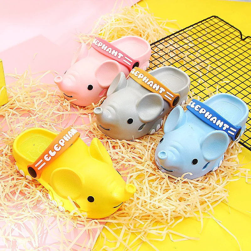 

Slipper Boy Flip Flops Soft Soles Non-slip Super Footwear Kids shoes 2021 Children Flat girls Slippers platforms garden