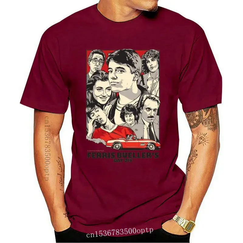 

Design Ferris Bueller'S Day Off 80S Film Retro Vintage Hipster Unisex T Shirt 1427 Unisex Loose Fit Tee Shirt
