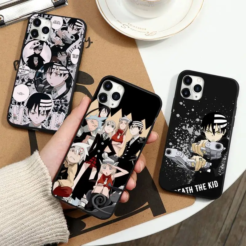 

Japan anime Soul Eater Phone Case For iphone 12 11 13 7 8 6 s plus x xs xr pro max mini