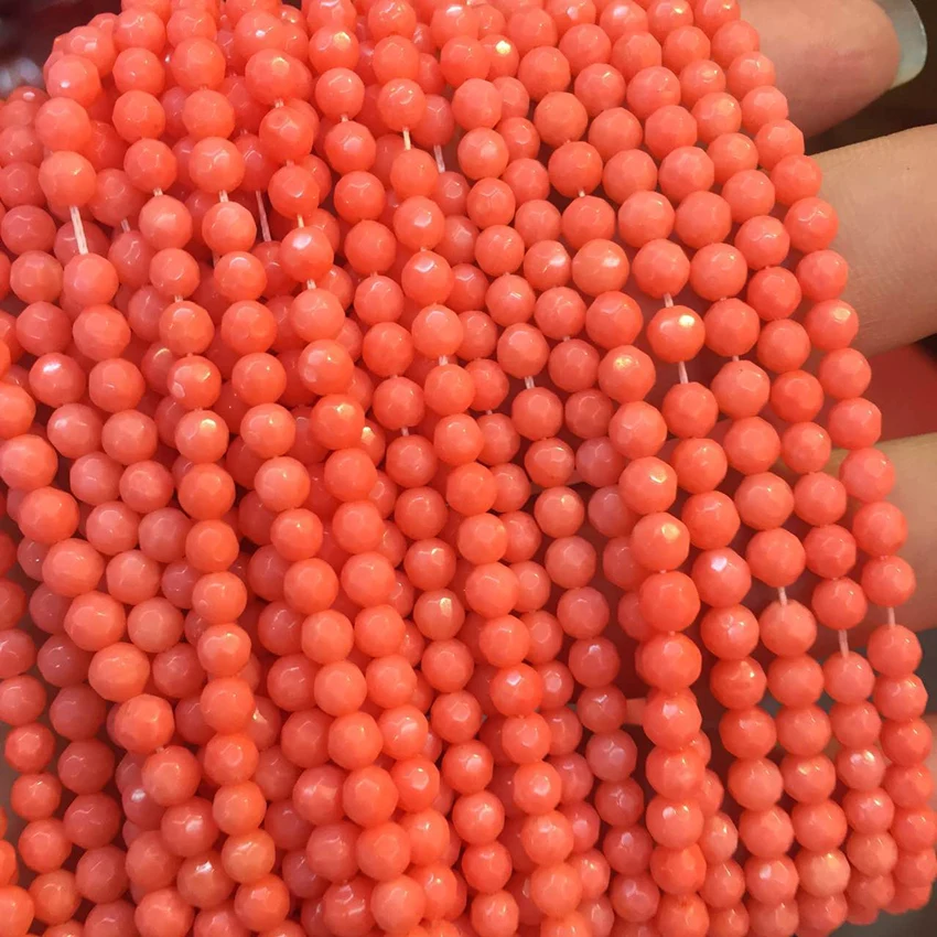 3 цвет натуральный красный белый orange кораллового камня яшмы 4 5 6 7 8 9 10 мм круглый