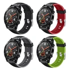 Ремешок силиконовый для Huawei Watch GT22epro, браслет для Samsung Gear S3 frontier sport, Galaxy watch 3 45 мм46 ммGT2GT2e, 22 мм