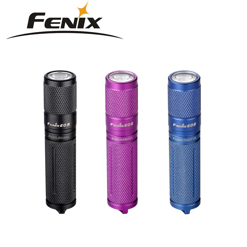 FENIX E05 Edition Cree XP-E2 светодиодный Flshlight 3 режима 85 люмен на 1* AAA аккумулятор