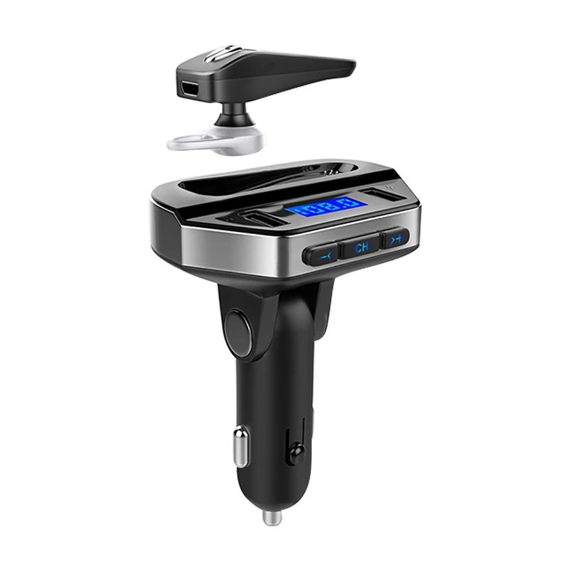 KAJARN FM передатчик Bluetooth Автомобильный mp3 плеер Радио Аудио адаптер беспроводной