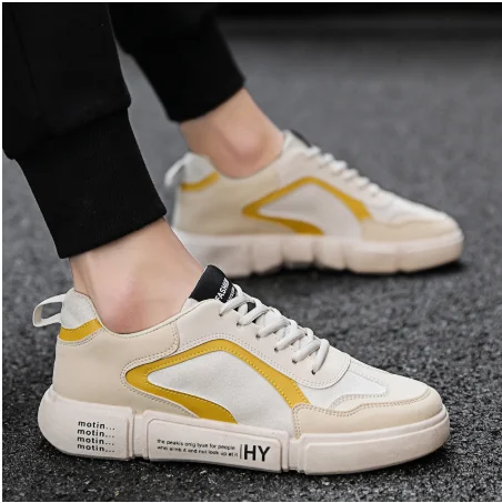 

Spring 2020 men's shoes sneakers men's casual shoes board shoes men's breathable low-top student shoes