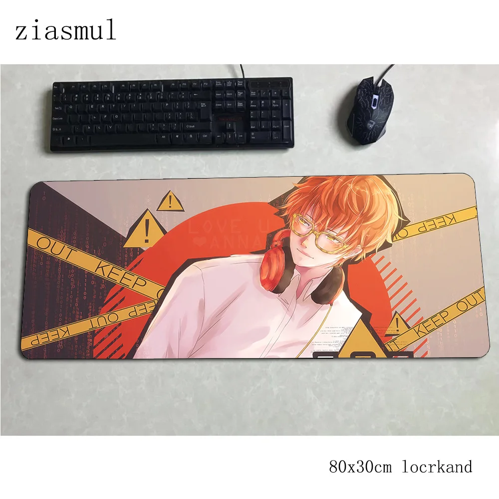 Mystic messenger padmouse 80x30 см игровой коврик для мыши игровой HD Коврик для мыши с принтом геймерский компьютерный стол дешевый коврик notbook mousemat pc