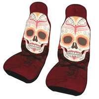 12pcs automobile seat cover day of the dead printing car seat set protector saiyan cushion full cover universal fits most cars