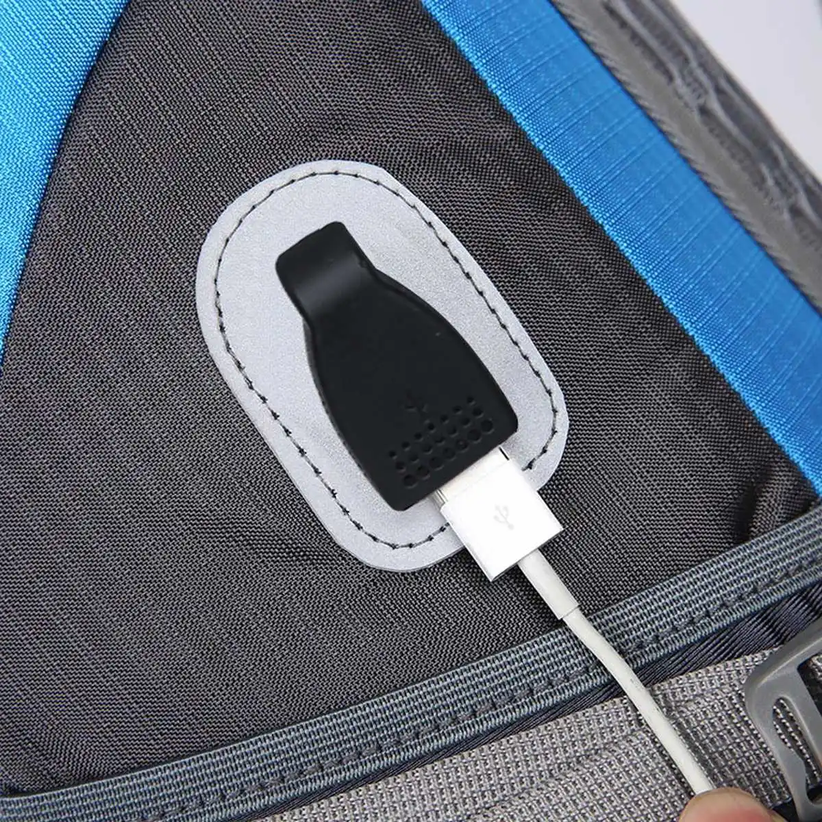 

Man USB Charger Port Earphone Port School Backpacks Laptop Backpack Men Bag Anti Theft Backpack Travel Backpack For Laptop Lock