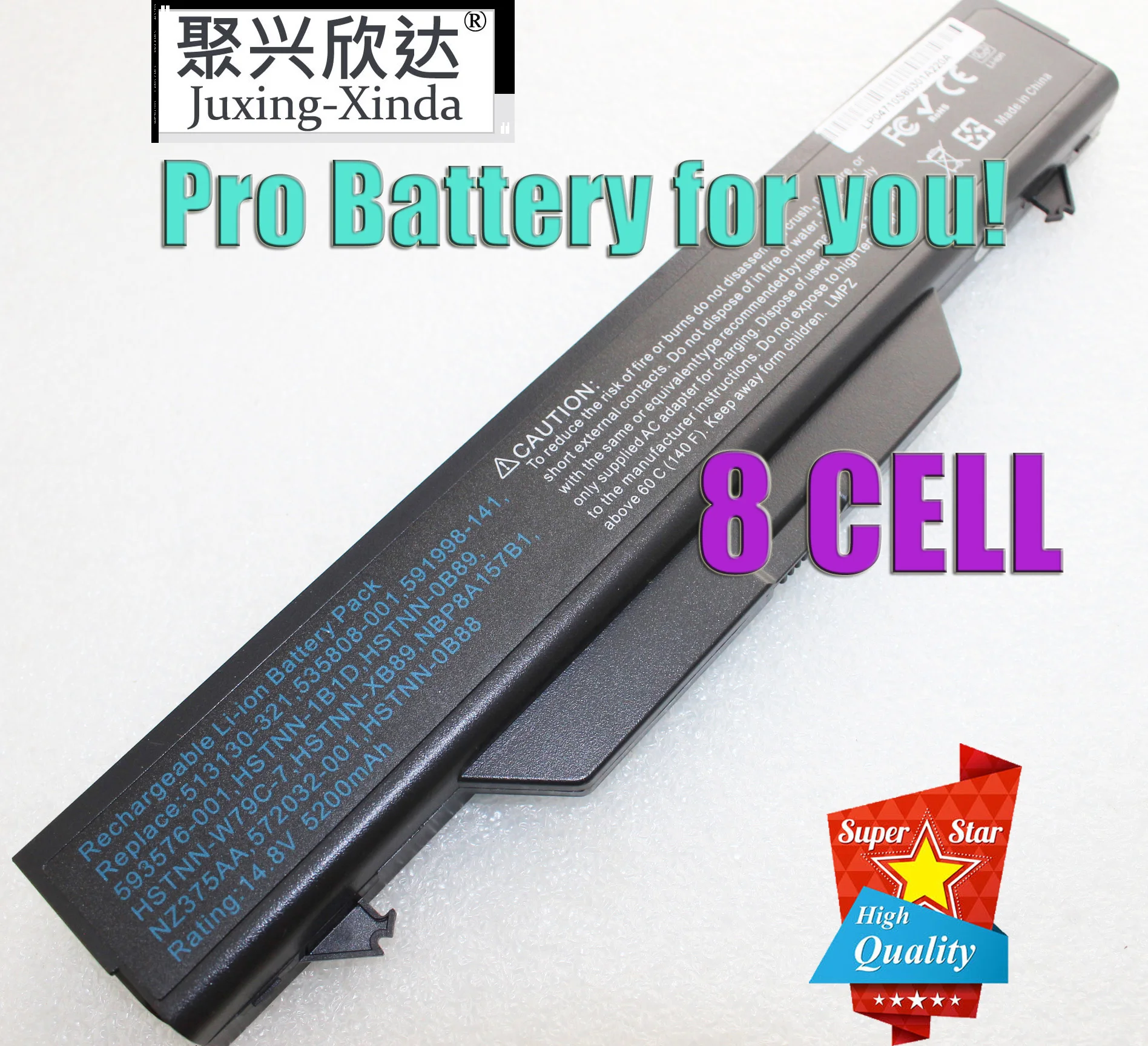 8 элементная батарея для ноутбука HP ProBook 4510s 4510s/CT 4515s 4515s/CT 4710s 4710s/CT 4720s HSTNN OB88 XB89 513130
