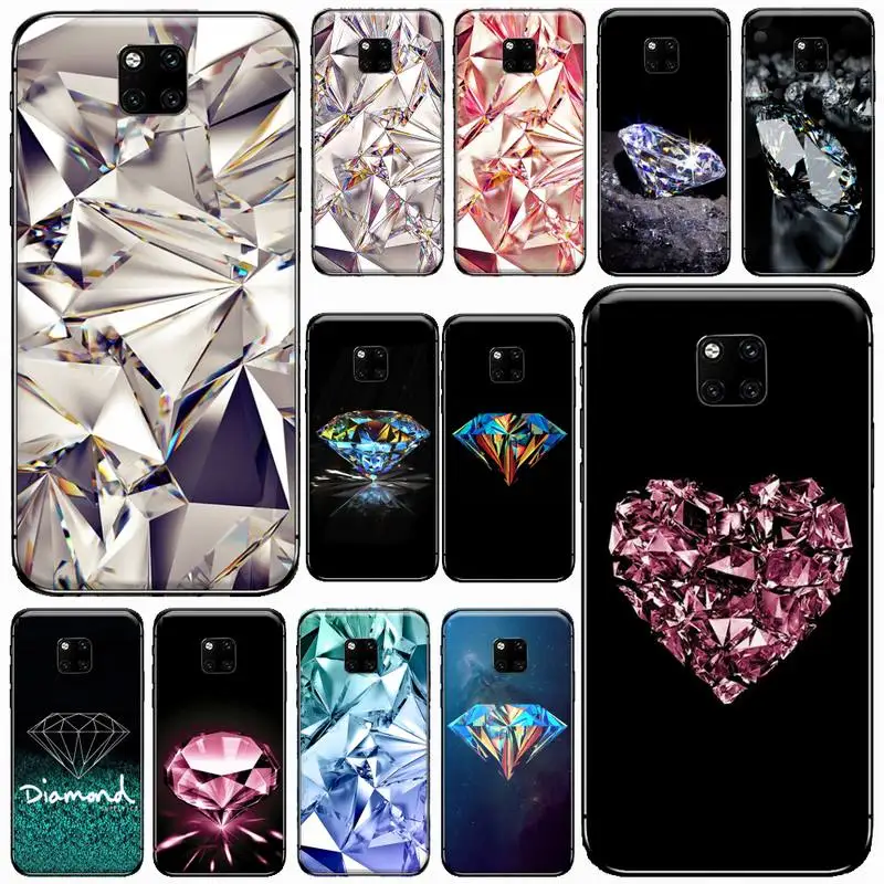 

Beautiful diamond fashion bling Phone Case For Huawei Mate 9 10 20 Pro lite 20x nova 3e P10 plus P20 Pro Honor10 lite