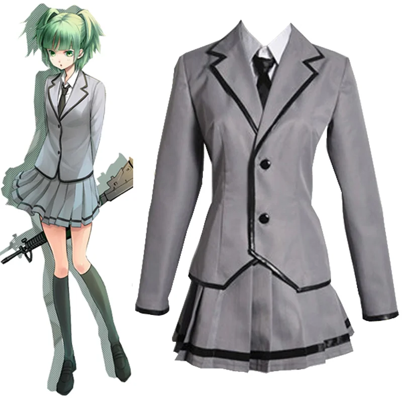 

Anime Assassination Classroom School Uniform Cosplay Costume customized any size