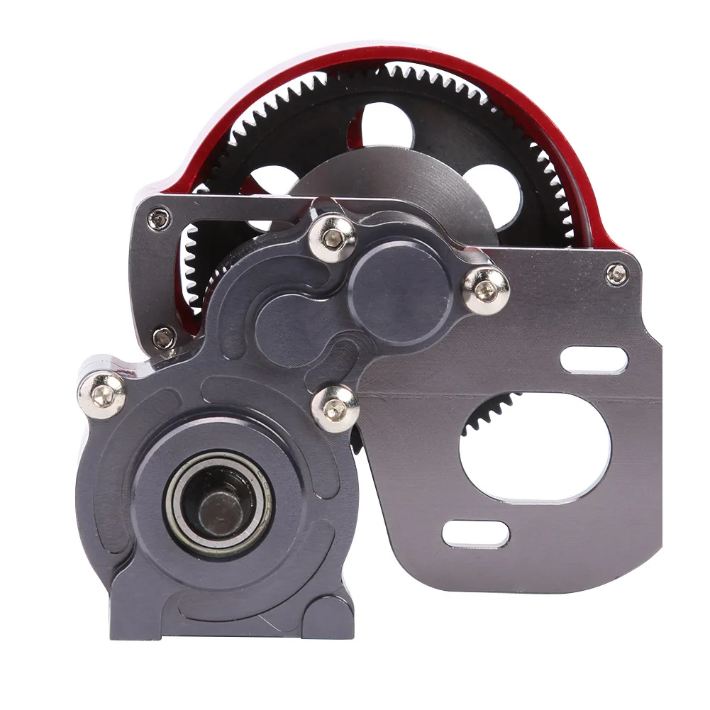

Metal Gearbox Transmission Box with Gear for 1/10 RC Crawler Axial SCX10