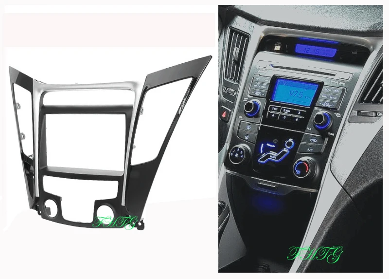 Автомобильный радиоприемник Fascia Dash Kit подходит для 2010 HYUNDAI SONATA YF (низкий