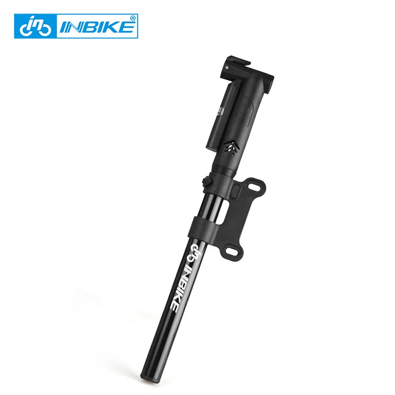 Портативный велосипедный насос с барометром алюминиевый сплав ультралегкий