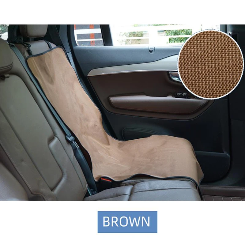 Автомобильный водонепроницаемый чехол на заднее сиденье для домашних животных