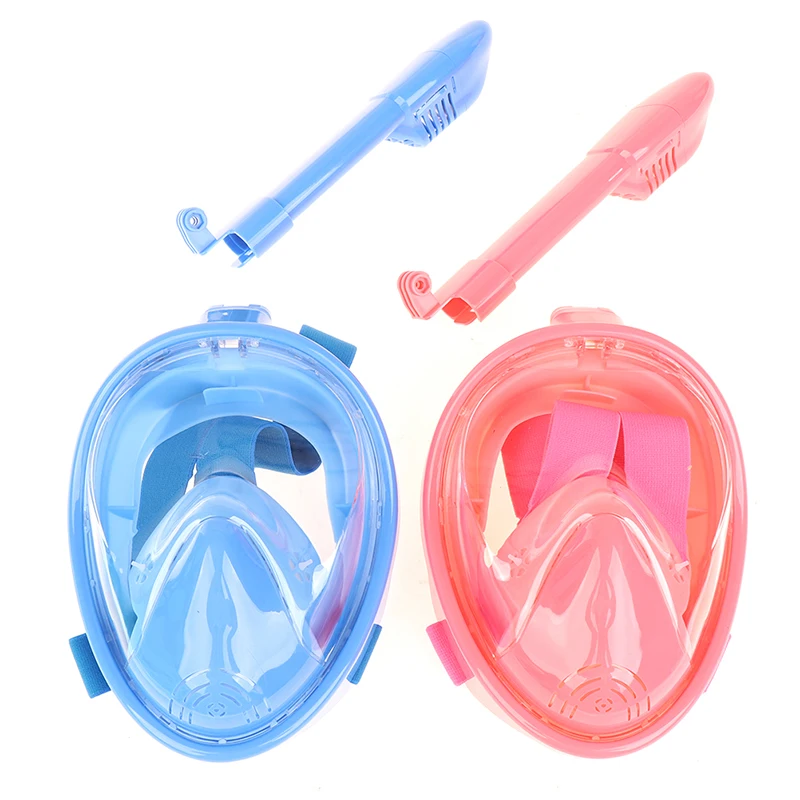 

Children Snorkel Diving Mask for kids Swimming Training Full Face Mask