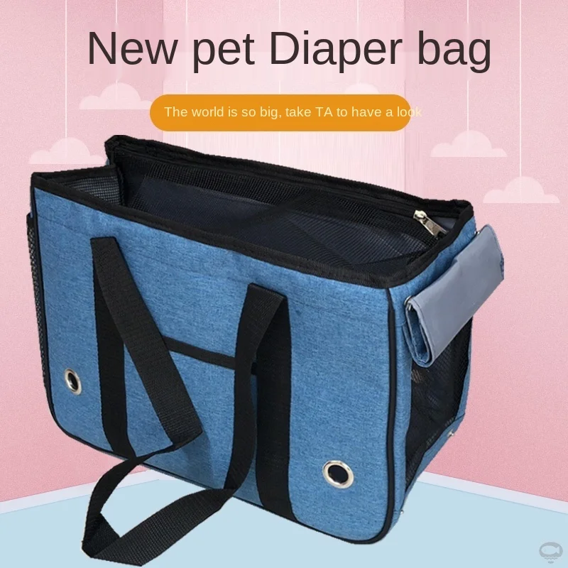 

Cat Carrier Bag Dog Transport Portable Backpack Small Pet Handbag Outgoing Travel Breathable Puppy Cats Carrying Bags Goods For